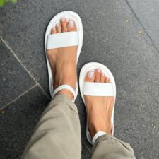 Sandale dama Banner Albe