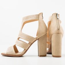 Sandale dama Barivos Bej