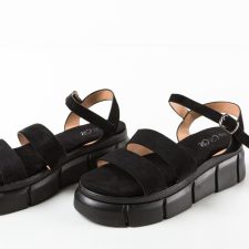 Sandale dama Barry Negre 2