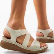 Sandale dama Benton Bej