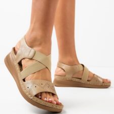 Sandale dama Benton Khaki