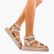 Sandale dama Bergamo Roz