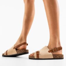 Sandale dama Besta Bej