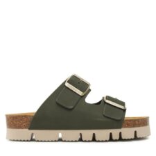 Sandale dama - Brinkman - 30205205937 - Piele naturala/Piele nabuc - Verde