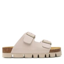 Sandale dama Brinkmann - 302052103 - Piele naturala/Piele nabuc - Ecru