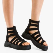 Sandale dama Budica Negre