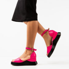 Sandale dama Bukane Fuchsia