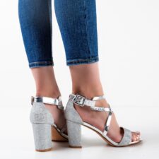 Sandale dama Cafere Argintii