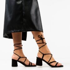 Sandale dama Calf Negre