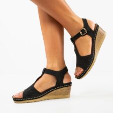 Sandale dama Carolus Negre
