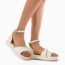 Sandale dama Chandra Albe