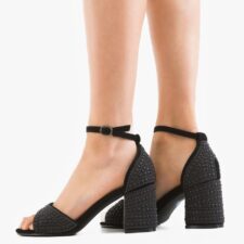 Sandale dama Chanelle Negre