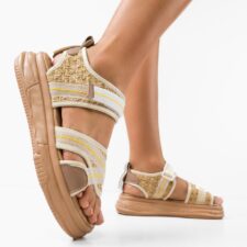 Sandale dama Criseid Bej