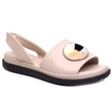 Sandale dama D30 211 pudra