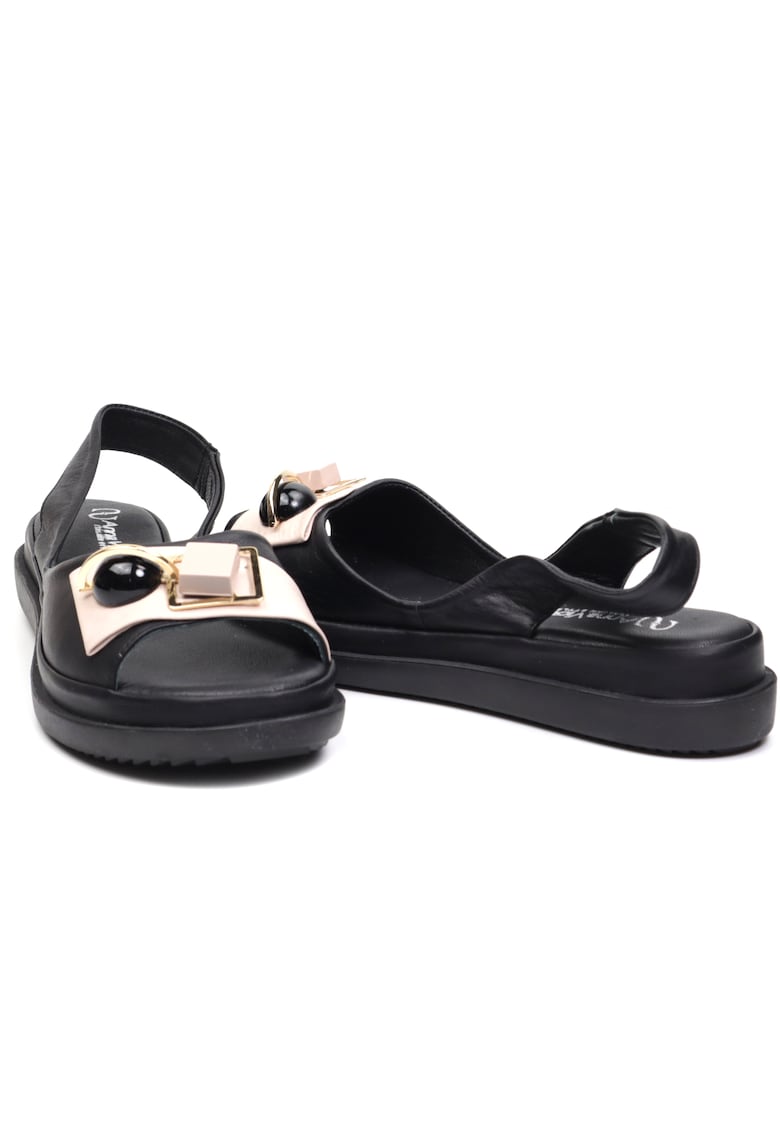 Sandale dama D30 217 negru 1 Sandale dama D30 217 negru