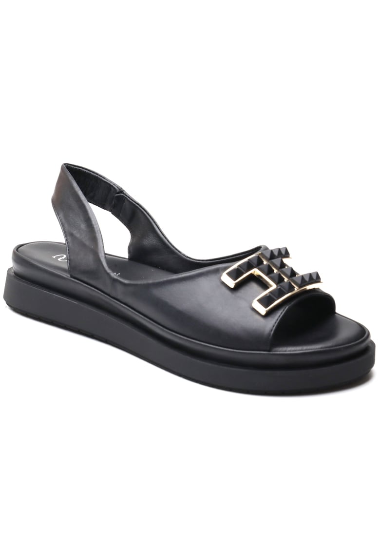 Sandale dama D30 negru 1 Sandale dama D30 negru