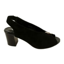 Sandale dama - DASZYŃSKI - BM164246 - Negru