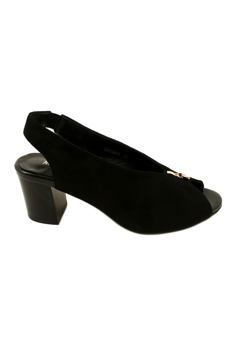 Sandale dama - DASZYŃSKI - BM164246 - Negru 1 Sandale dama - DASZYŃSKI - BM164246 - Negru