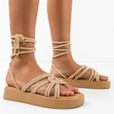 Sandale dama Dagn Bej