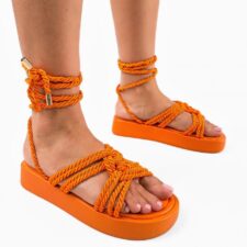 Sandale dama Dagn Portocalii