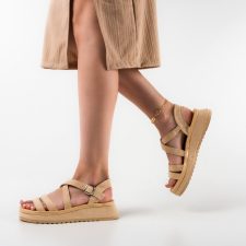 Sandale dama Dako Bej