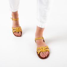 Sandale dama Dalif Galbene