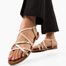 Sandale dama Delelyo Bej