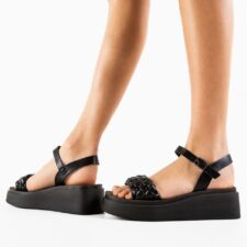 Sandale dama Devan Negre