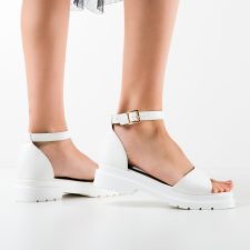 Sandale dama Doryma Albe