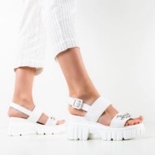 Sandale dama Downs Albe