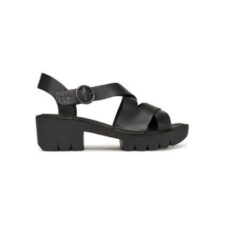 Sandale dama - ERIA536FLY -  Piele naturala - 37 EU - Negru