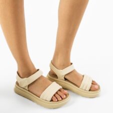 Sandale dama Eef Bej