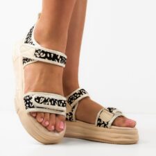 Sandale dama Elektra Bej