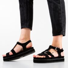 Sandale dama Emilia Negre