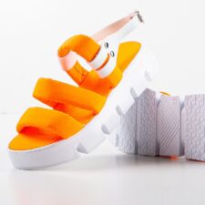 Sandale dama Eximia Portocalii