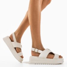 Sandale dama Exolon Albe