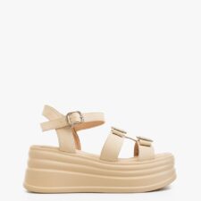 Sandale dama Factosa Bej