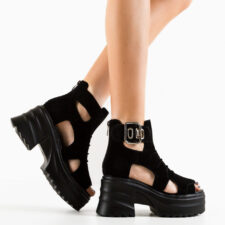 Sandale dama Flay Negri