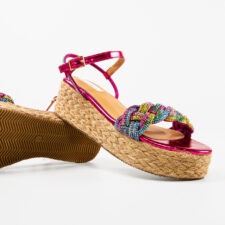 Sandale dama Floren Fuchsia