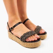 Sandale dama Floren Negre
