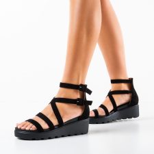 Sandale dama Fores Negre