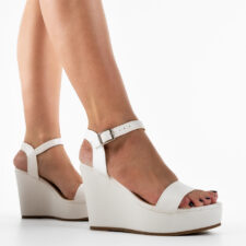 Sandale dama Fowle Albe