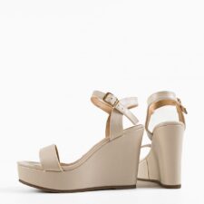 Sandale dama Fowle Bej