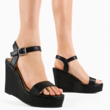 Sandale dama Fowle Negre