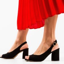 Sandale dama Francesca Negre