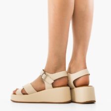 Sandale dama Galina Bej 2