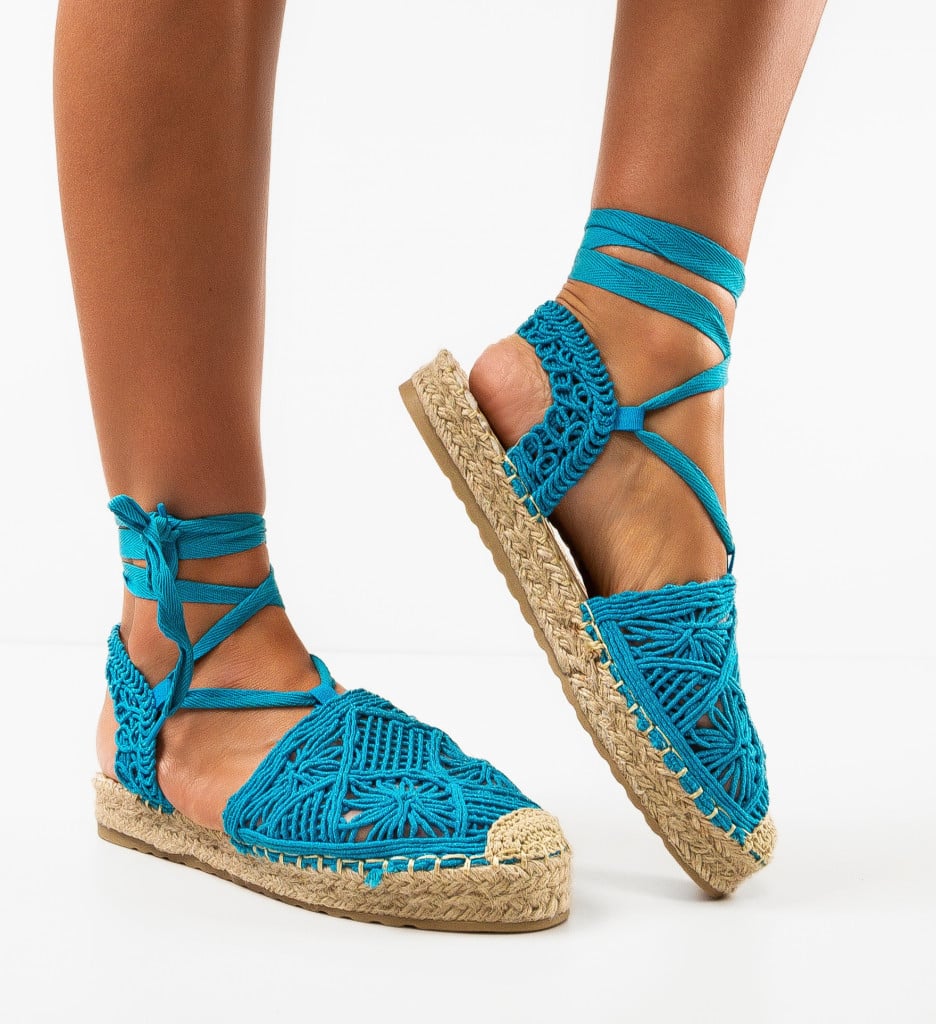 Sandale dama Ganbaata Albastre 1 Sandale dama Ganbaata Albastre