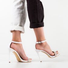 Sandale dama Geneda Albe