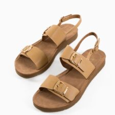 Sandale dama Genex Bej