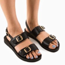 Sandale dama Genex Negre